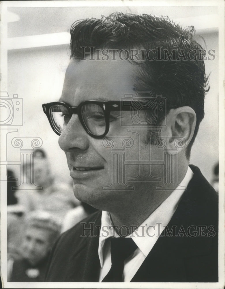 1972 Press Photo Captain Jerome Jagmin, dinner for man of the year, Milwaukee.-Historic Images