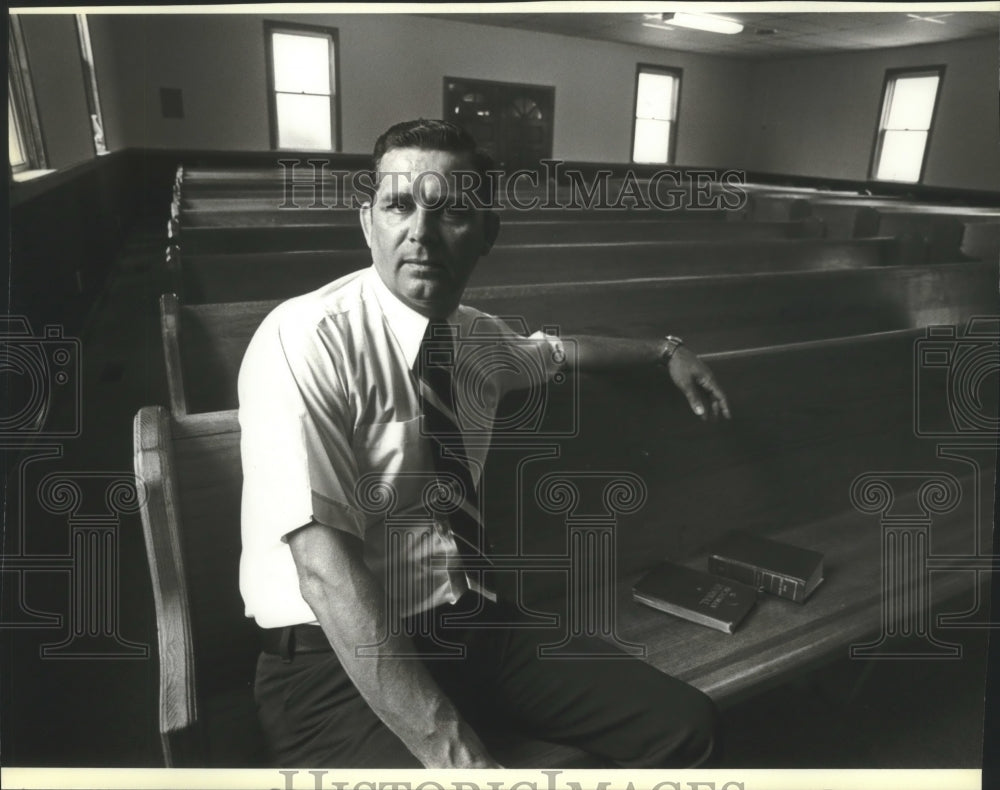 1979 Press Photo Rev. Marvin Horan church Charleston, West Virginia - mjb76194 - Historic Images