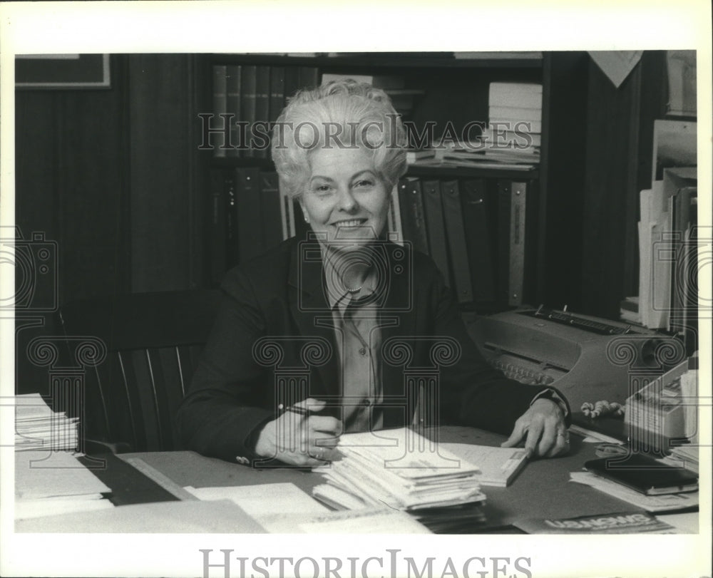 1981 Joni Jackson President Wisconsin Federation of Republican Women - Historic Images