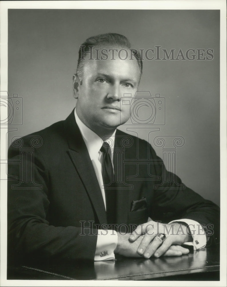 1968 Press Photo John Kane, vice president-sales, Chicago North Western Railway-Historic Images