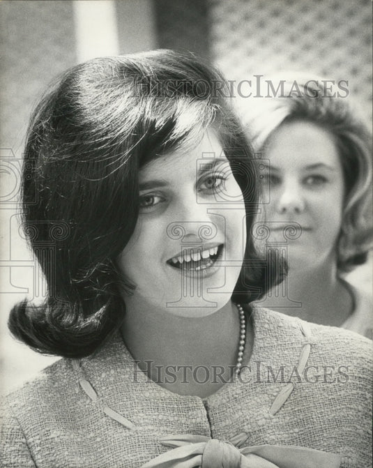 1964 Luci Johnson, daughter of president, visits Milwaukee-Historic Images