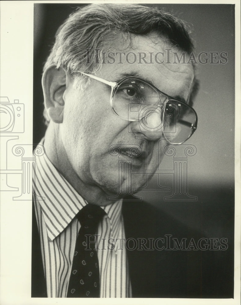 1989 Press Photo Rudy Perpich Governor of Minnesota - mjb76691 - Historic Images