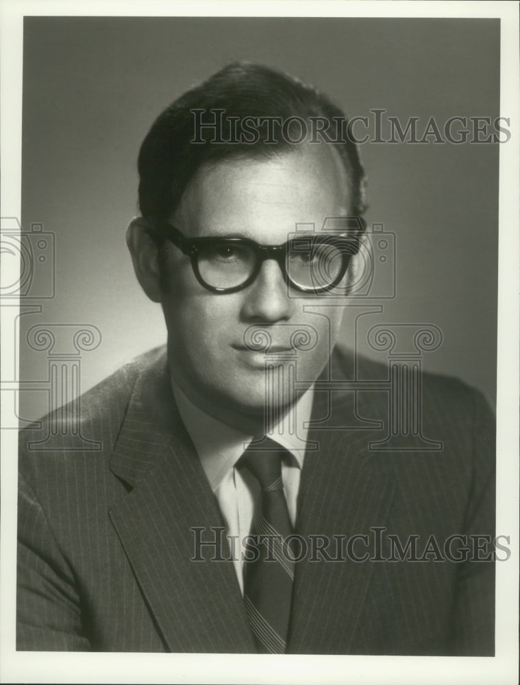 1971 Press Photo American Broadcasting Company Vice President I. Martin Pompadur-Historic Images