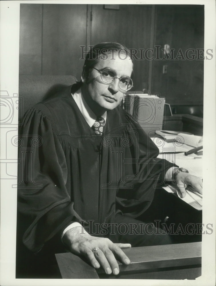 1974 Press Photo Judge William A. Jennaro children's court - mjb76918 - Historic Images