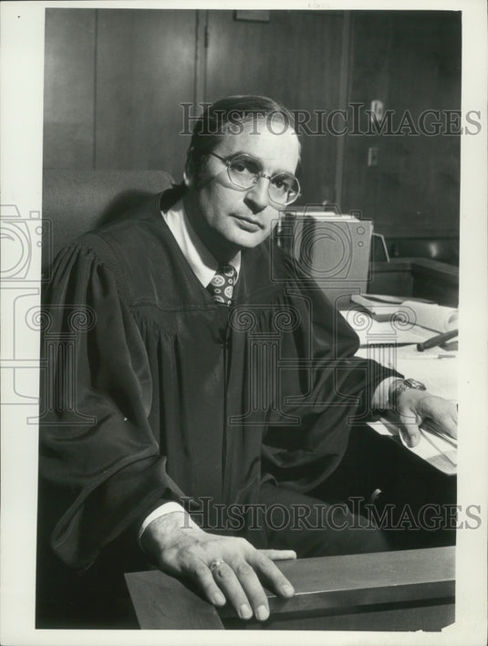 1974 Press Photo Judge William A. Jennaro children's court - mjb76918 - Historic Images