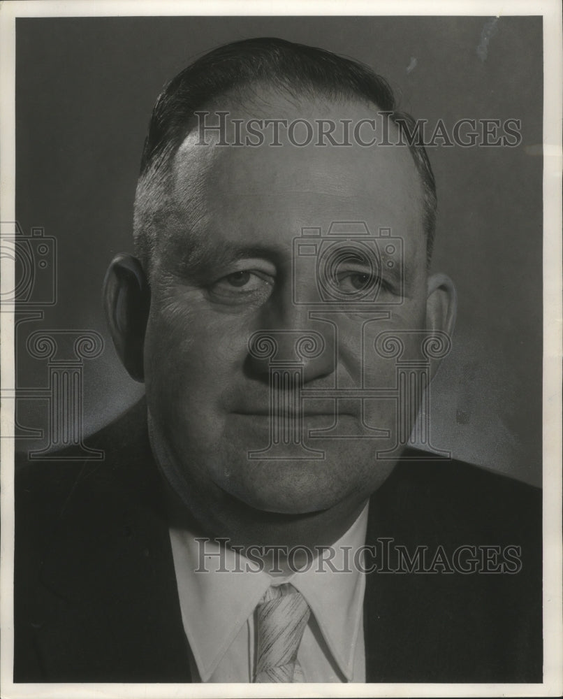 1957 Press Photo Milwaukee Chief of Police Howard O. Johnson - mjb77816-Historic Images