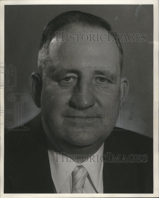 1957 Press Photo Milwaukee Chief of Police Howard O. Johnson - mjb77816-Historic Images