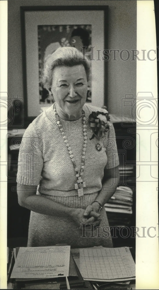 1981 Grace Iacolucci, a retired kindergarten teacher in Milwaukee-Historic Images