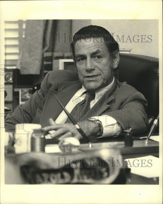 1973 Press Photo Harold Hughes is in first term as Senator - mjb78068 - Historic Images