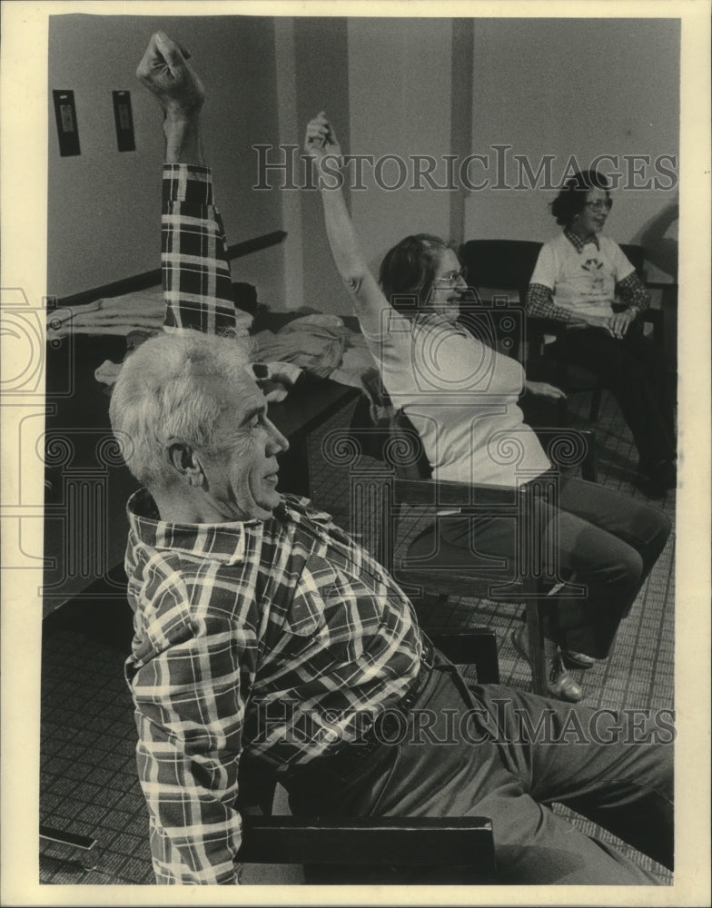 1996 Fitness Exercise programs at Columbia Hospital Milwaukee-Historic Images