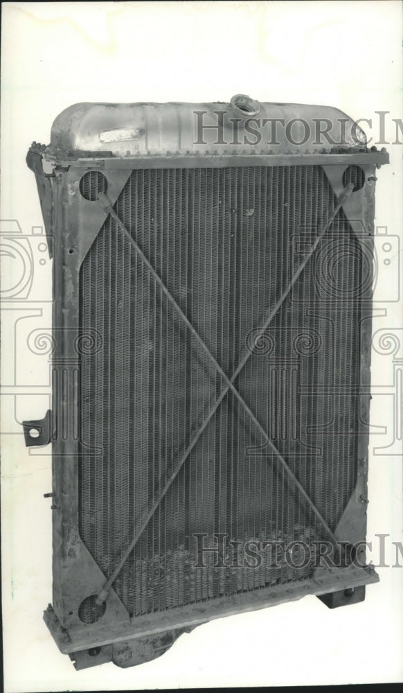 1988 Truck radiator made by Modine Manufacturing, Racine - Historic Images