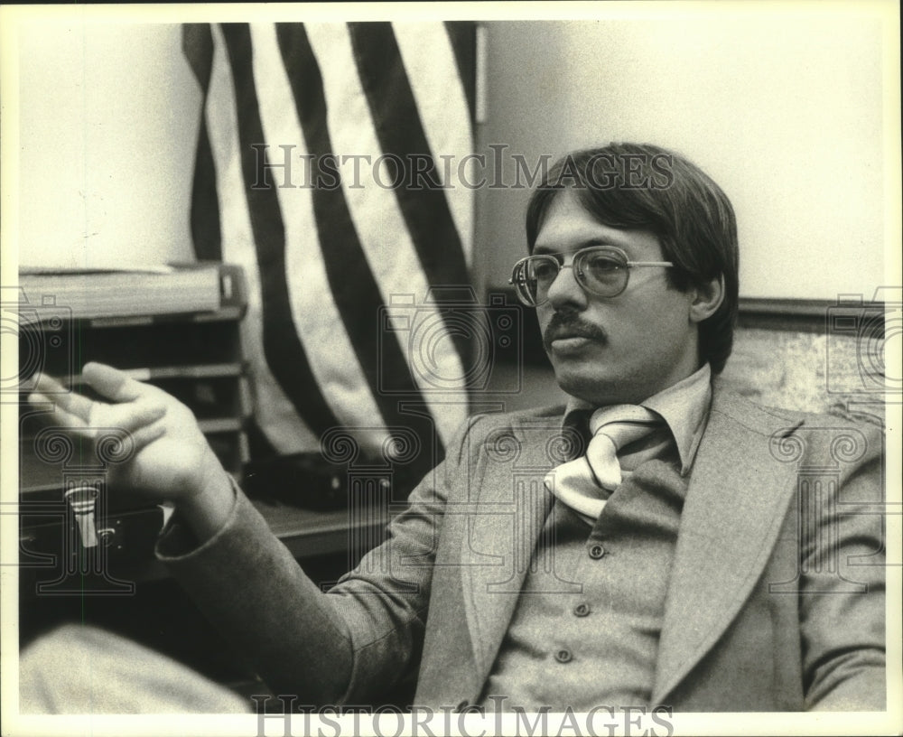 1980 Douglas Johnson, 13th Senate District Candidate-Historic Images
