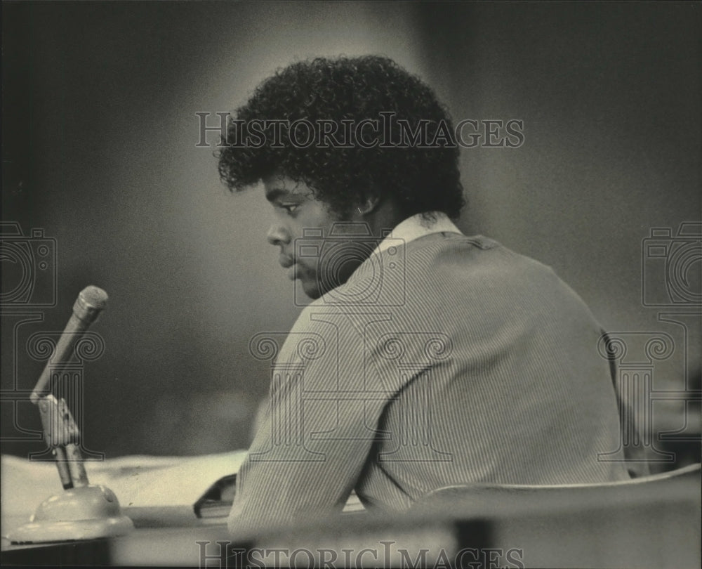 1985 Lee A. Pierce is Circuit Court, sentenced to 12 years for rape - Historic Images