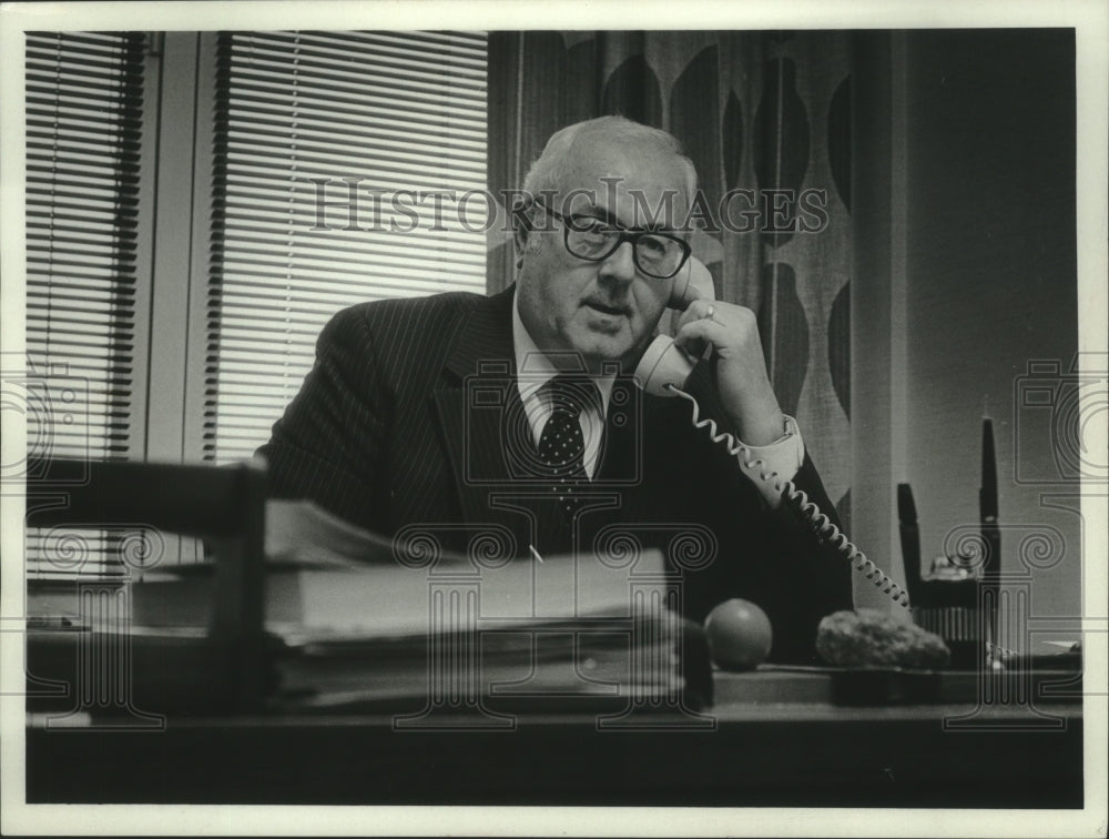 1979 Joseph Flanagan, Senior President for Marketing, Journal Co.-Historic Images