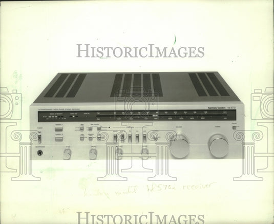 1982 Press Photo Harman-Kardon hk570i receiver - mjb79180 - Historic Images