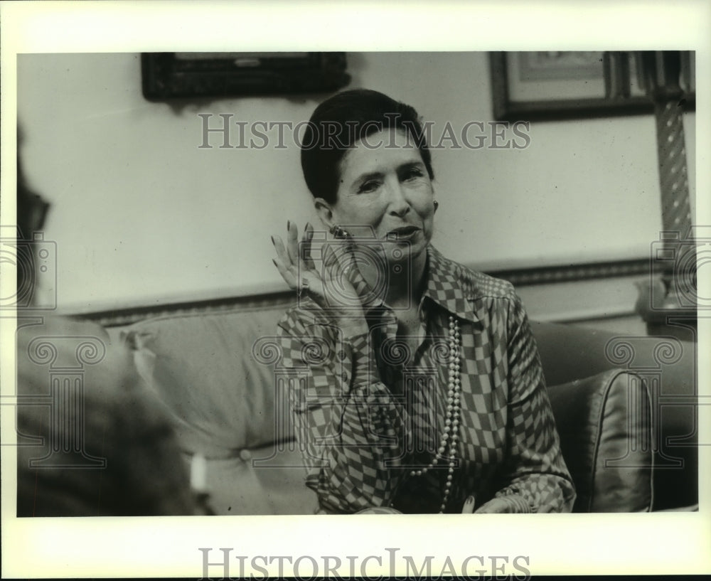 1980 Mala Rubinstein, heir of her Aunt Helena's cosmetic empire-Historic Images