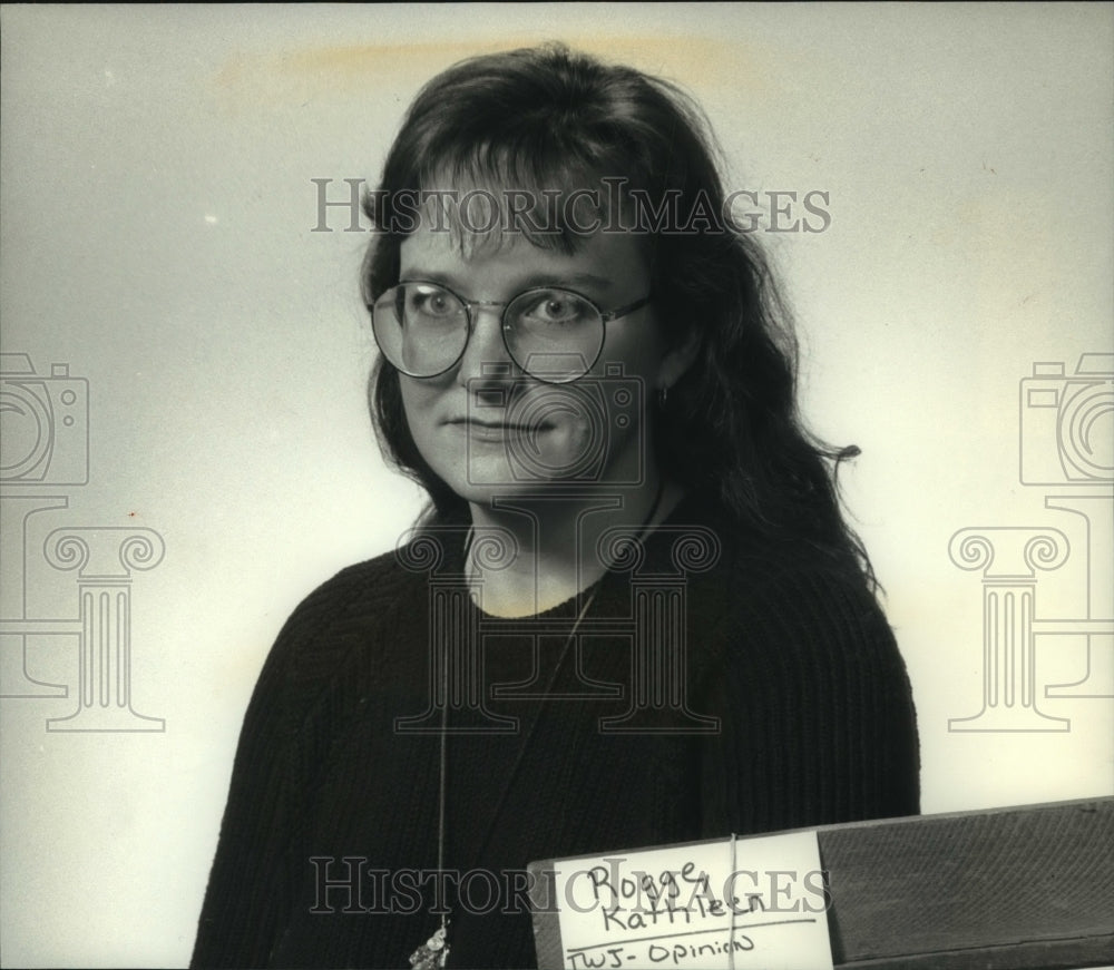 1993 Kathleen Rogge is an organizer for Mobilization for Survival-Historic Images