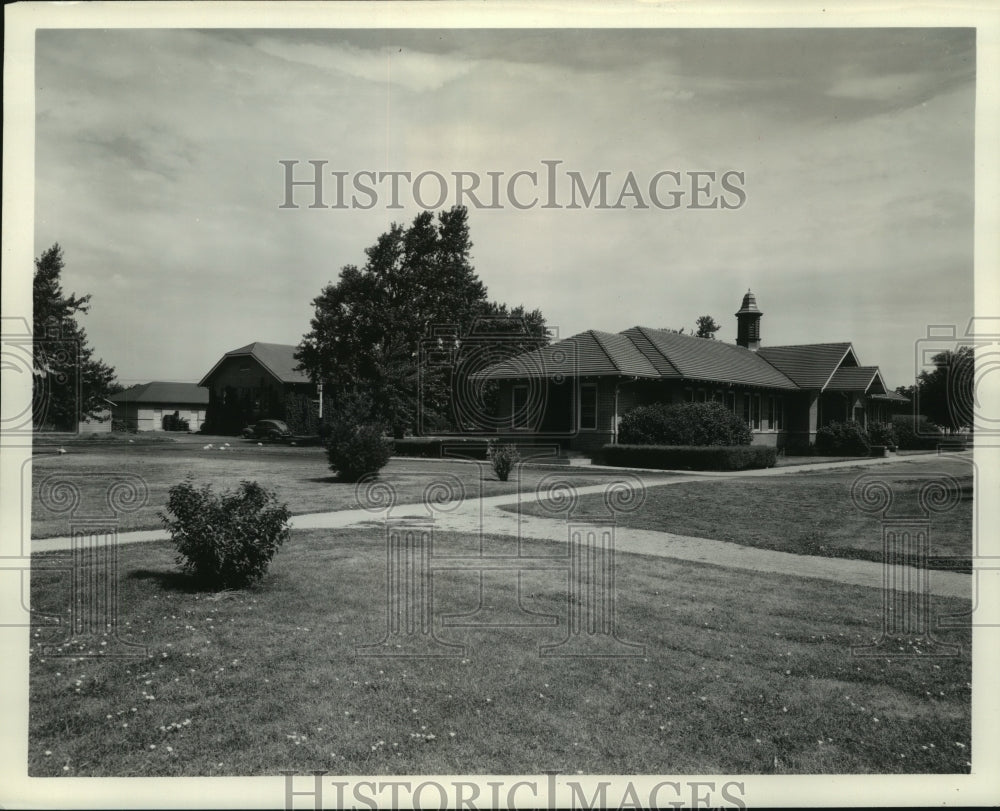 1939 Press Photo Southern Wisconsin Colony and Training School, Wisconsin.- Historic Images