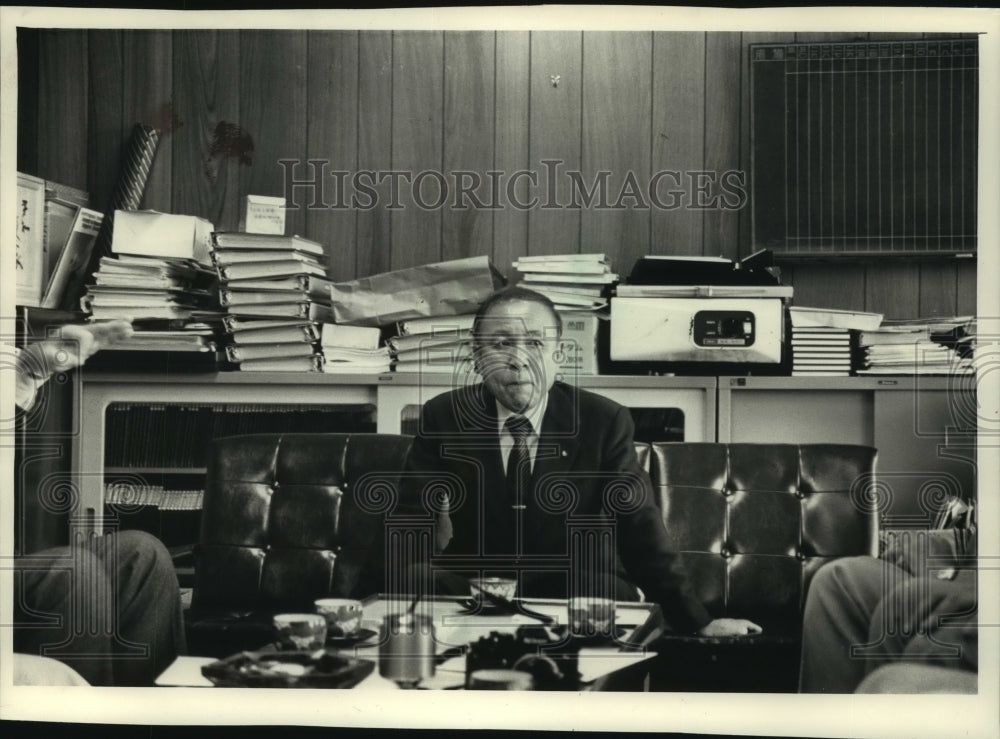 1988 Yoshitaka Kawamoto, Director of Hiroshima Peace Memorial Museum - Historic Images