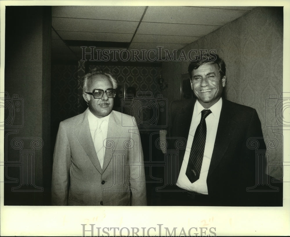 1981 Palestinian Mayors Mohammed Milhem &amp; Fahd Kawasme-Historic Images