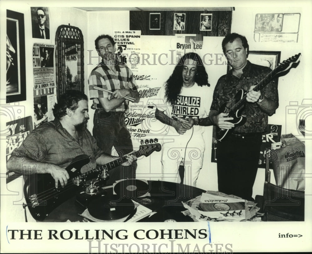 1995 Press Photo The Rolling Cohens - mjb79797 - Historic Images
