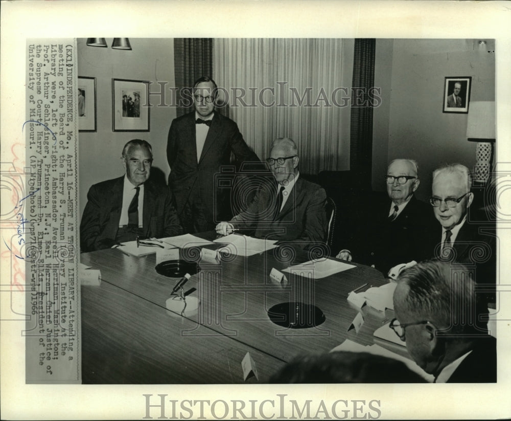 1966 Meeting of the Board, Harry Truman Library in Missouri-Historic Images