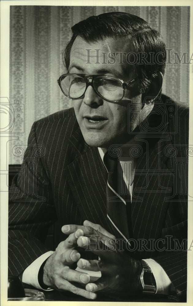 1980 Donald Rumsfeld United States Politics - Historic Images