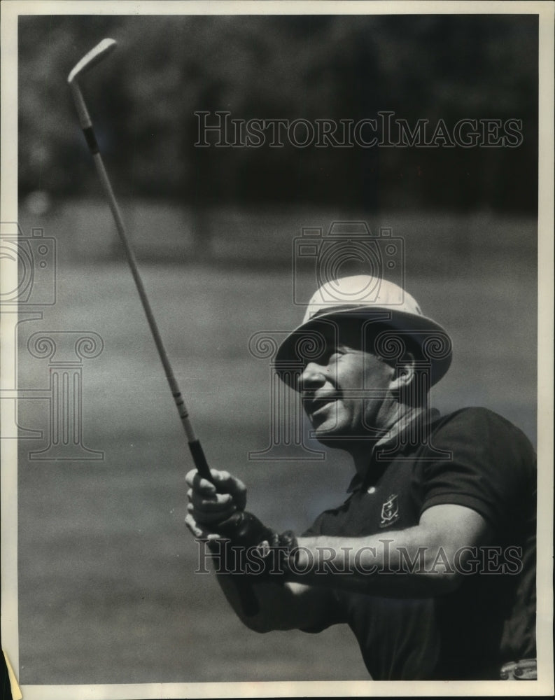 1965 Press Photo Vance Priest golfs The Sentinel-County Match Play tournament-Historic Images