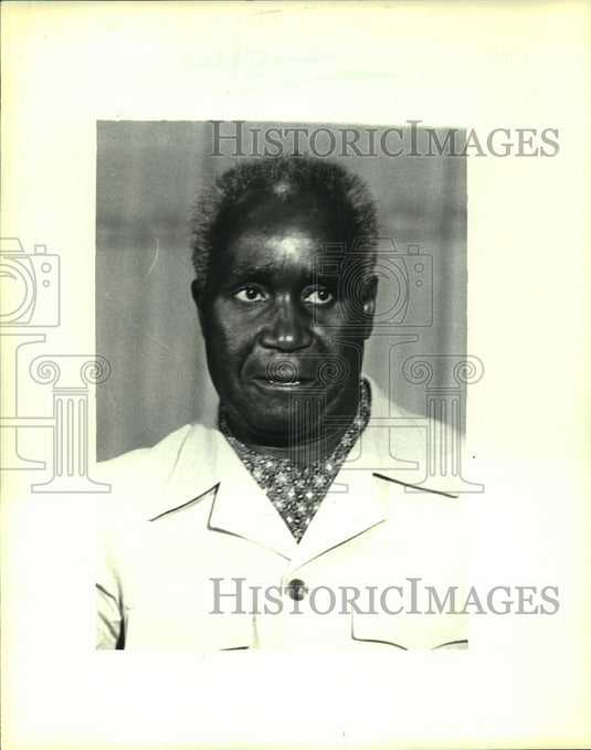 1978 Zambia President Kenneth Kaunda Lusaka, Zambia press conference-Historic Images