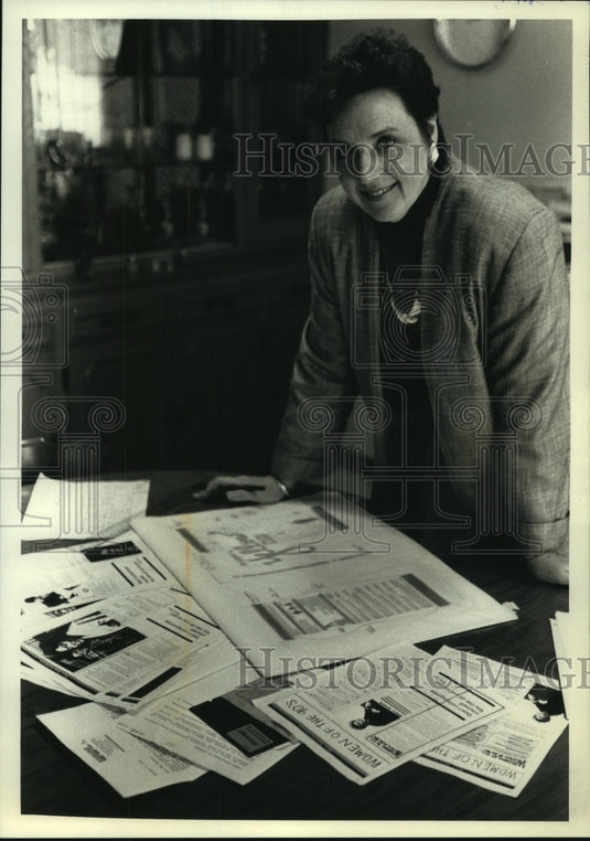 1991 Patricia Katisch, Stands Over Women of the '90s Magazine-Historic Images