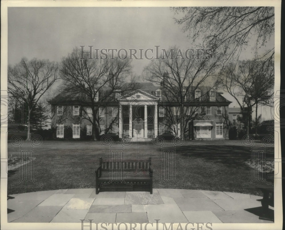 1969 Press Photo Hillwood, home of Marjorie Merriweather Post, Washington D.C. - Historic Images
