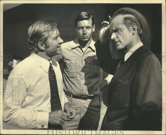 1974 Press Photo Senator Charles Percy & Senator William Proxmire at State Fair - Historic Images