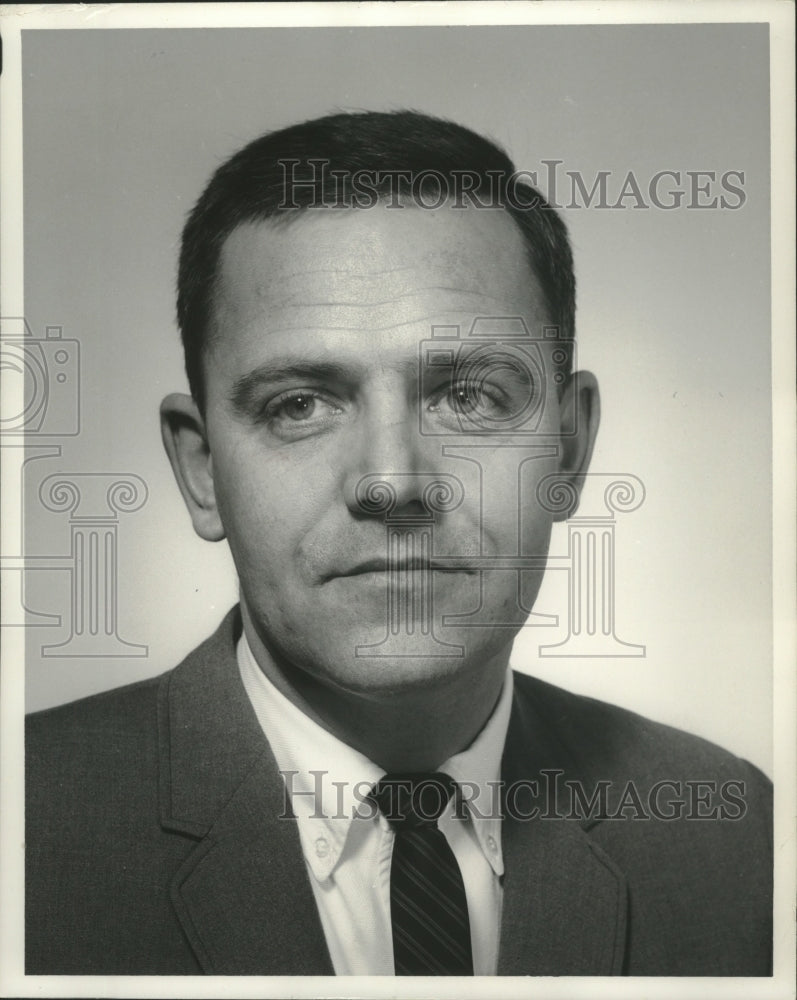 1966 Press Photo Kenneth Pfister American City Bank &amp; Trust - mjb81473 - Historic Images