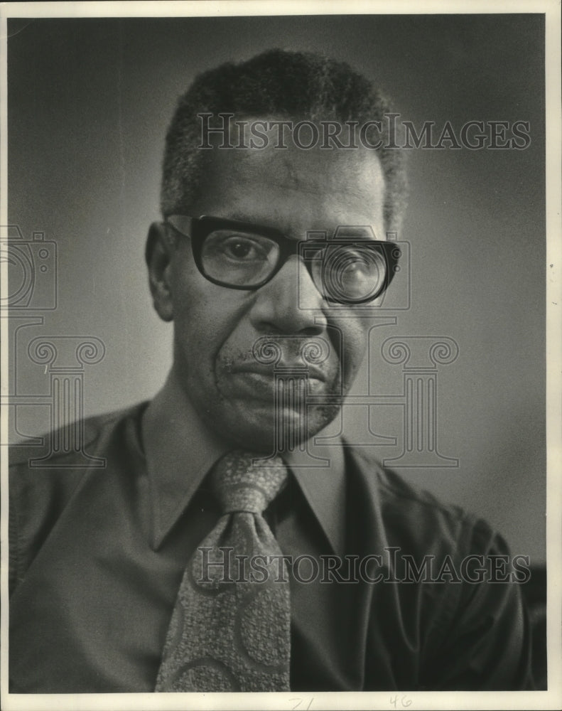1973 Press Photo Portrait of Alonzo Robinson. - mjb81845 - Historic Images