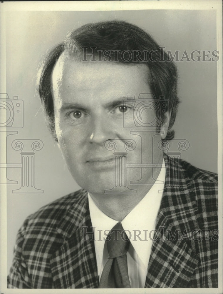 1986 Press Photo Charles Osgood, CBS TV and Radio Newsman - mjb81979 - Historic Images