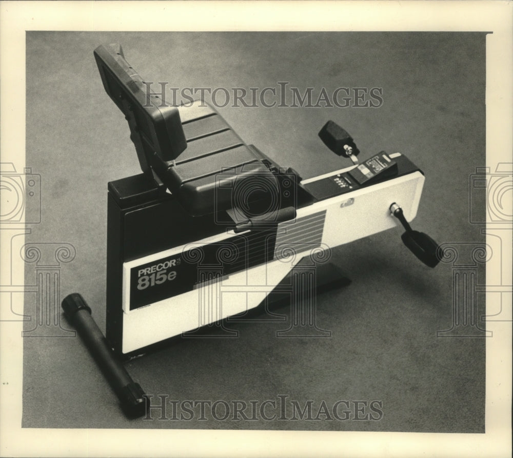 1988 Precor's semirecumbent exercise bike sells for about $430 - Historic Images