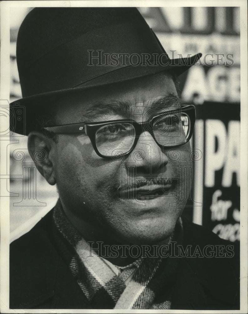 1973 Press Photo Attorney Clarence R. Parrish - mjb82909 - Historic Images