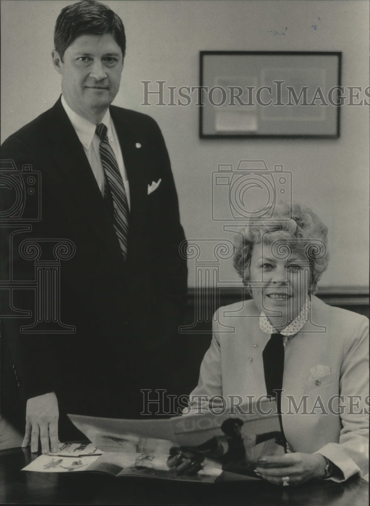 1984 Howard Cooley and Donna Wolf Steigerwaldt, Jockey International-Historic Images