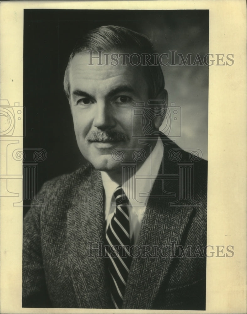 1985 Press Photo Frank Pelisek, Greater Milwaukee Committee&#39;s Brewery Task Force - Historic Images