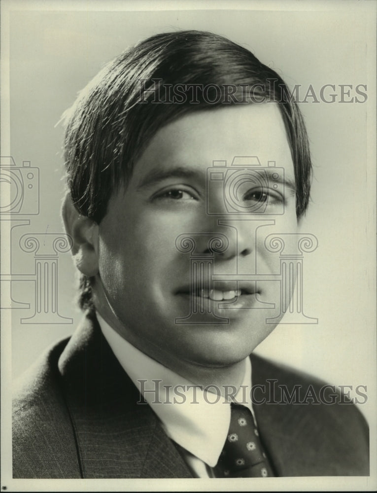 1982 Press Photo David Percelay, director of CBS Teletext Project - mjb84499 - Historic Images