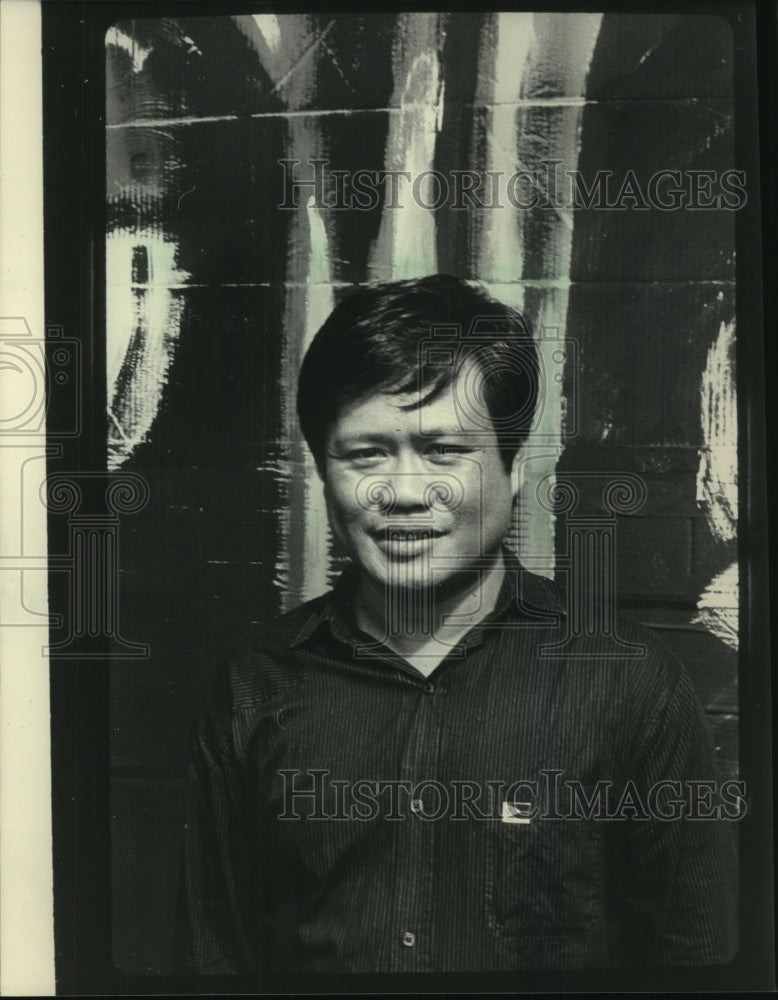 1986 Mar Canonigo Sec General Philippine Democrat Socialist movement - Historic Images