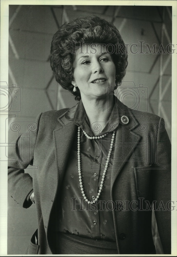 1982 Press Photo Dee Ann Delaney Jepsen, President Reagan&#39;s public liaison - Historic Images