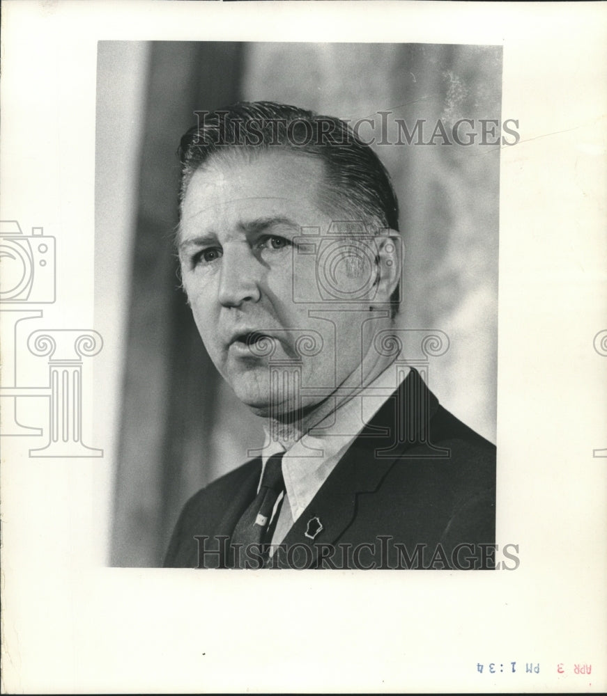 1970 Portrait Shot of Jack Olson, Lieutenant Governor of Wisconsin-Historic Images