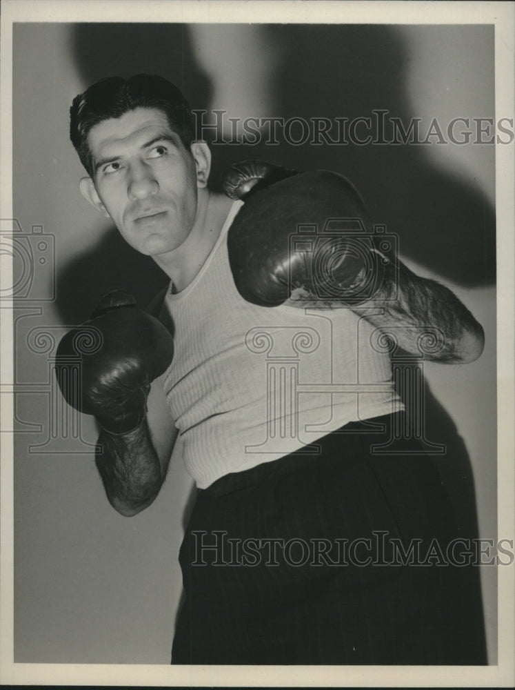 1942 Robert Nathan boxed in competition, University of Pennsylvania-Historic Images