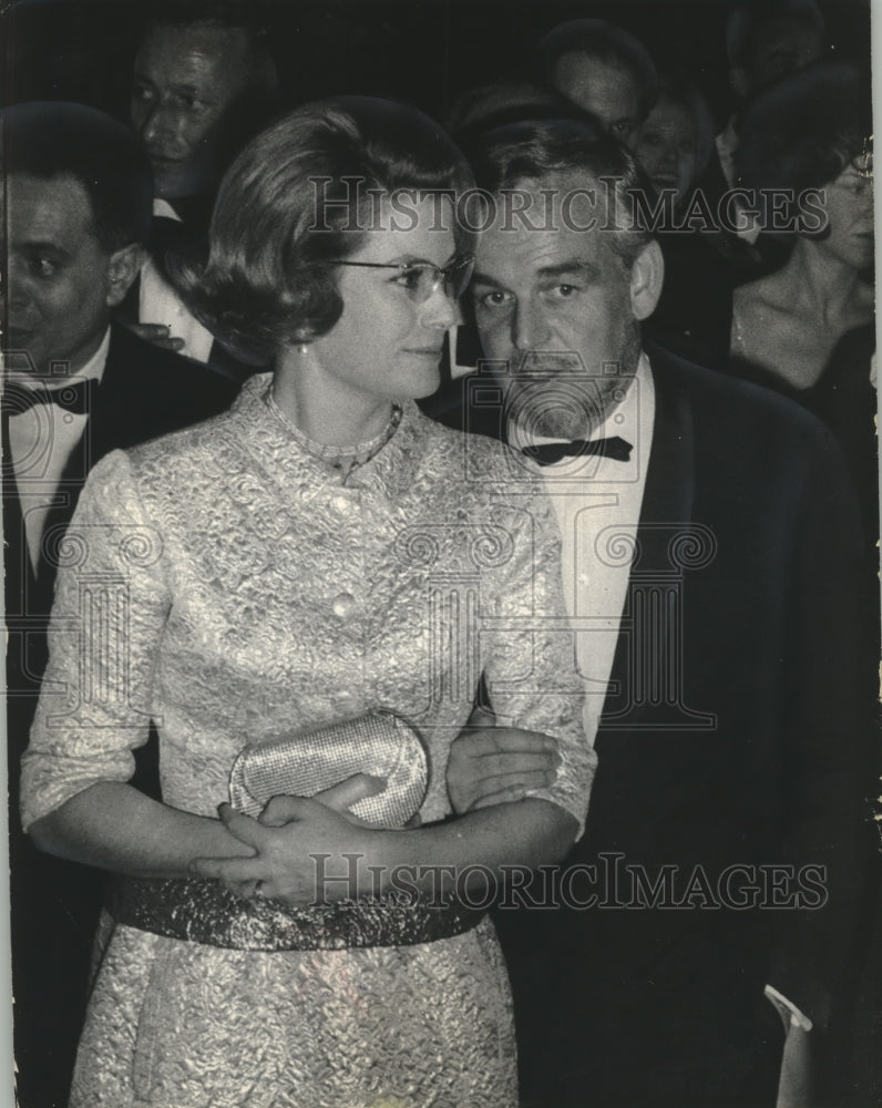 1966 Prince Rainier and Princess Grace in Milan Italy-Historic Images