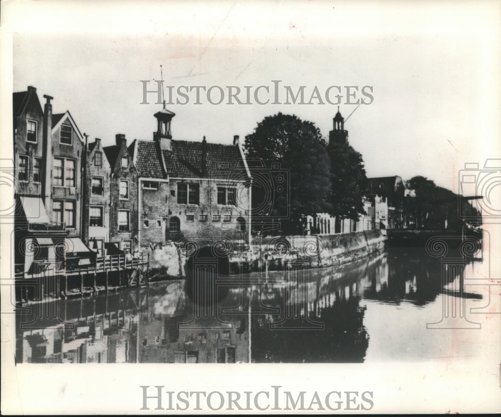 1970 Delfshaven, The Netherlands-Pilgrims Home before Mayflower trip-Historic Images