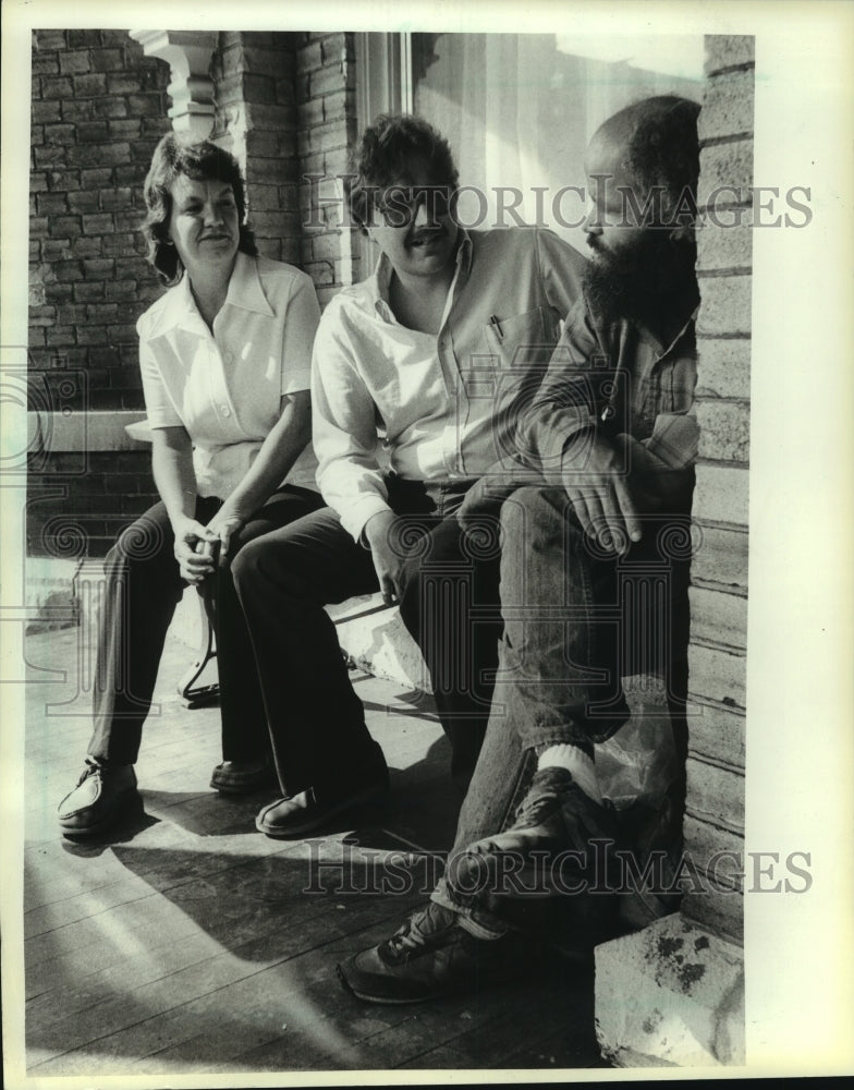 1983 Press Photo St. Benedict the Moor Church front door ministry - mjb86634 - Historic Images