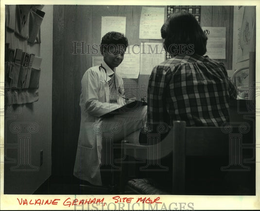 1985 Valaine Graham, Wisconsin Planned Parenthood site manager - Historic Images