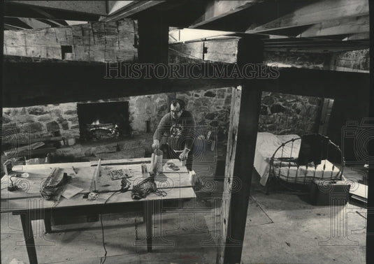1976 Press Photo "Ecology House" at St. Nazianz, Wisconsin - mjb88242 - Historic Images