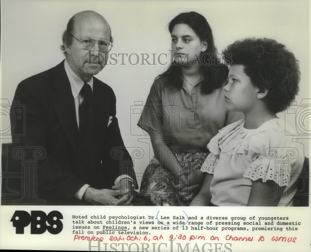 1979 Child psychologist Dr. Lee Salk new series premiering on t.v. - Historic Images